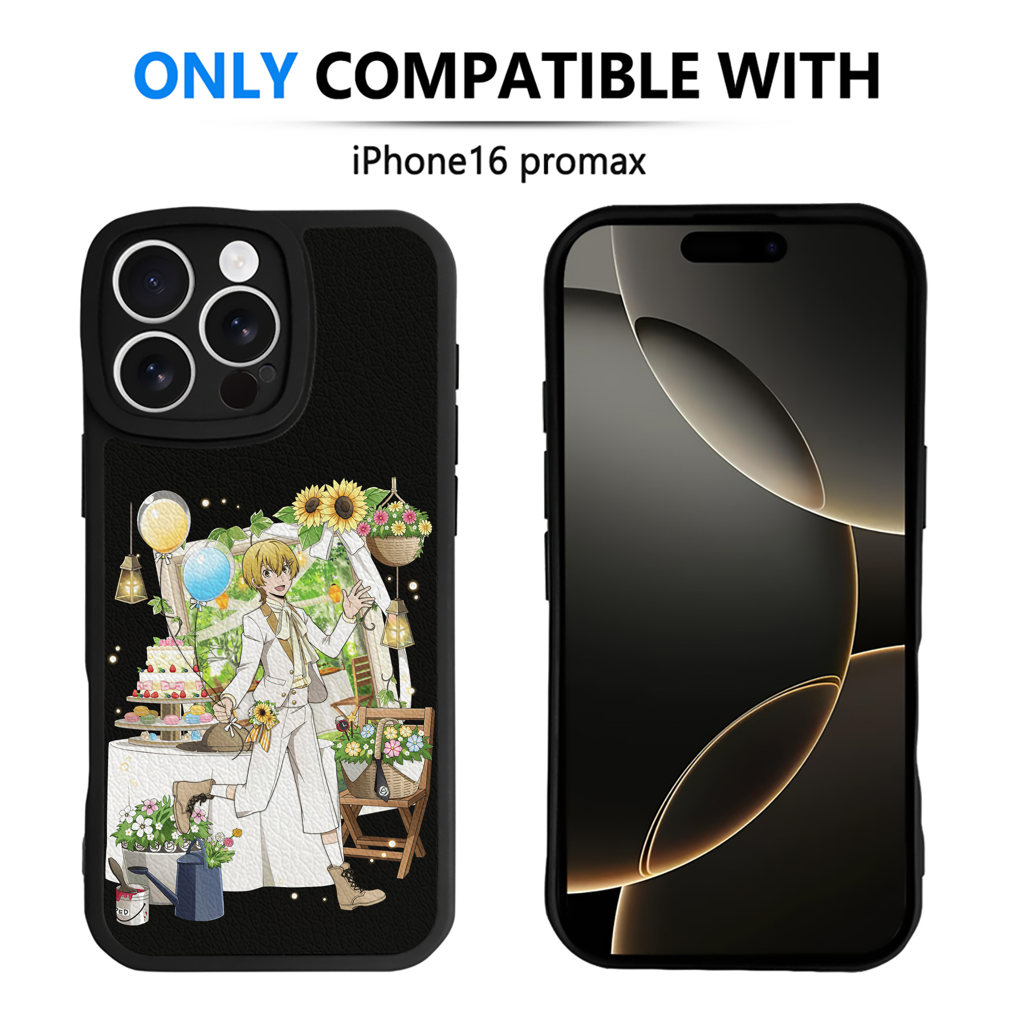 （画像用） 文豪ストレイドッグス Bungo Stray Dogs 【iPhone 16シリーズ対応】シリコンスマホケース（レザー調） 材質：シリコン